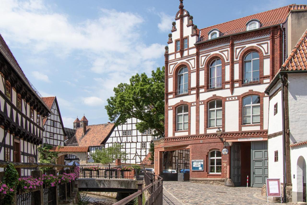 Ferienwohnungen Bunter Hof Кведлинбург Экстерьер фото